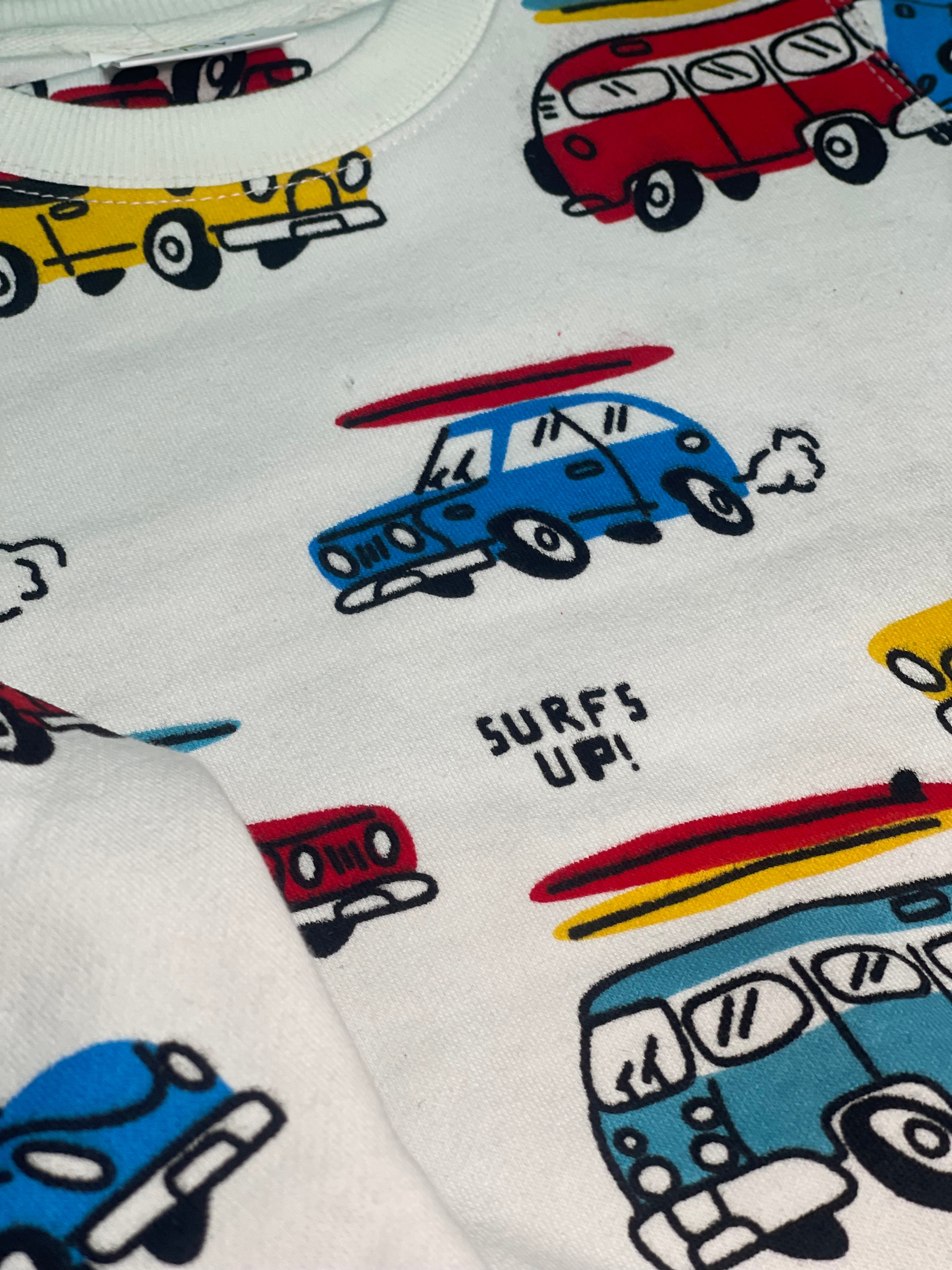 Racing Cars - Tracksuit - Sweatshirt with Trouser - All Over Print