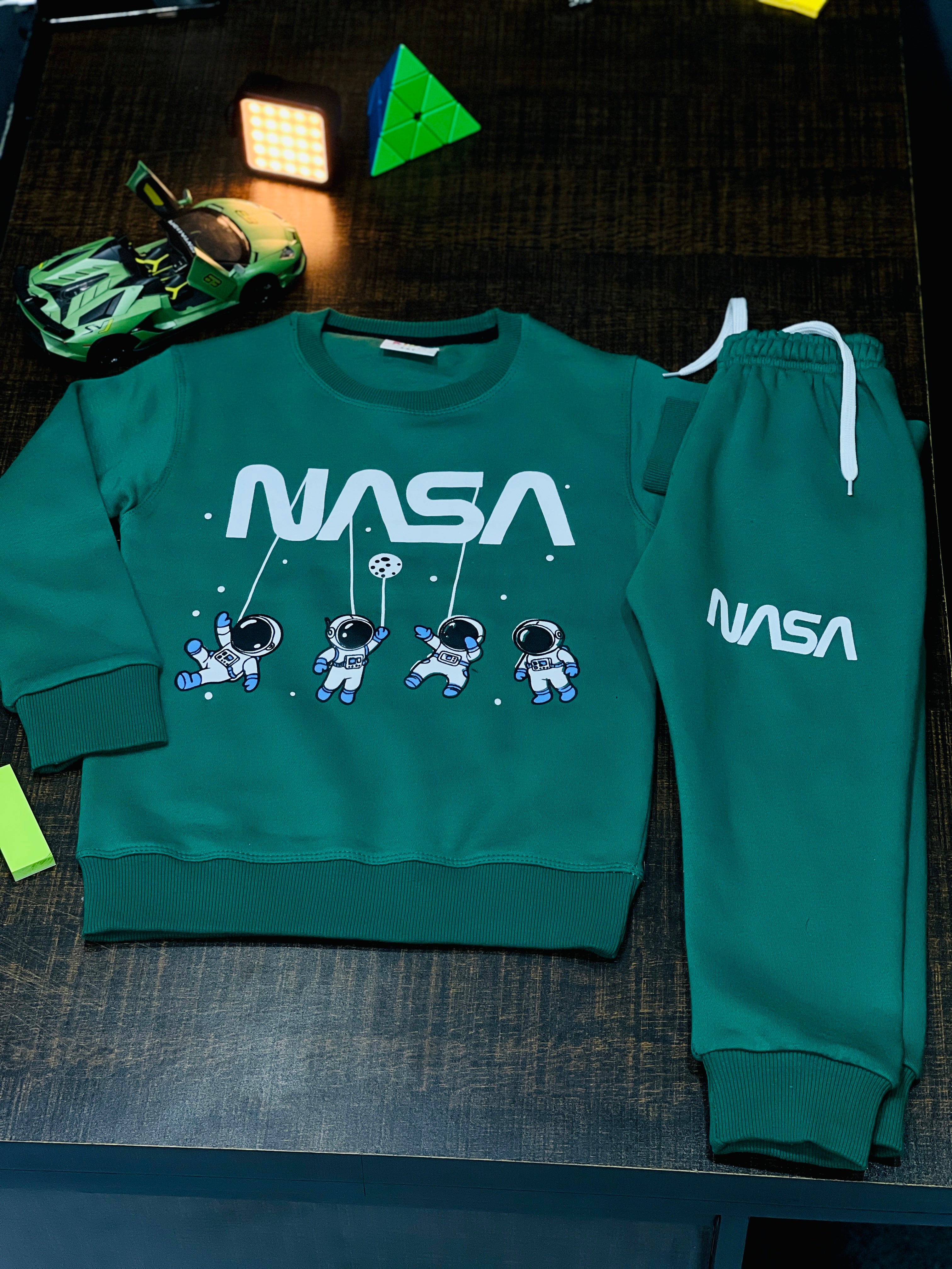 NASA - SWEATSHIRT WITH TROUSER - GREEN