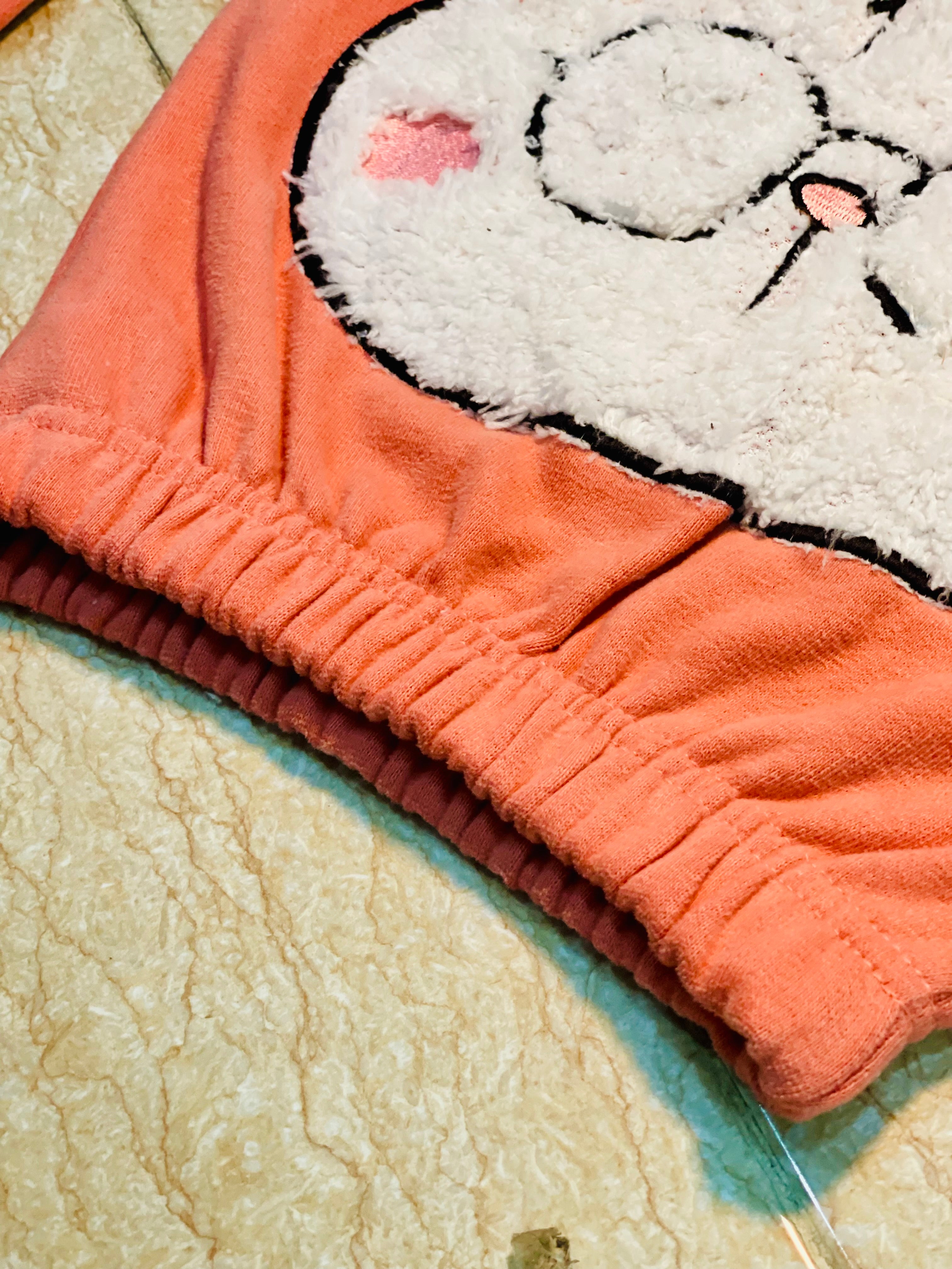 CAT - FLUFFY - CREWNECK WITH TROUSER - PEACH