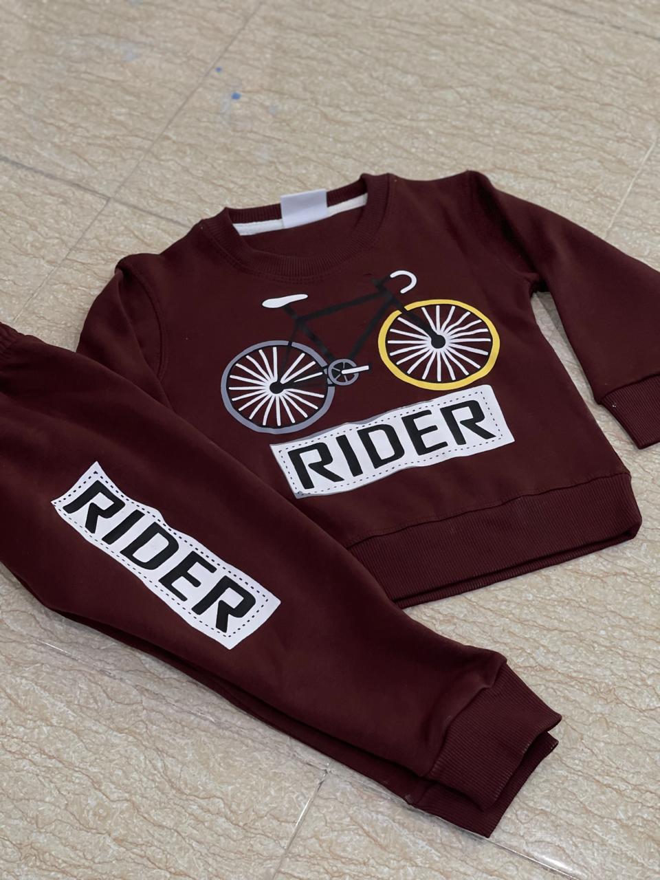 Rider - Tracksuirt - Sweatshirt with Trouser - BURGUNDY