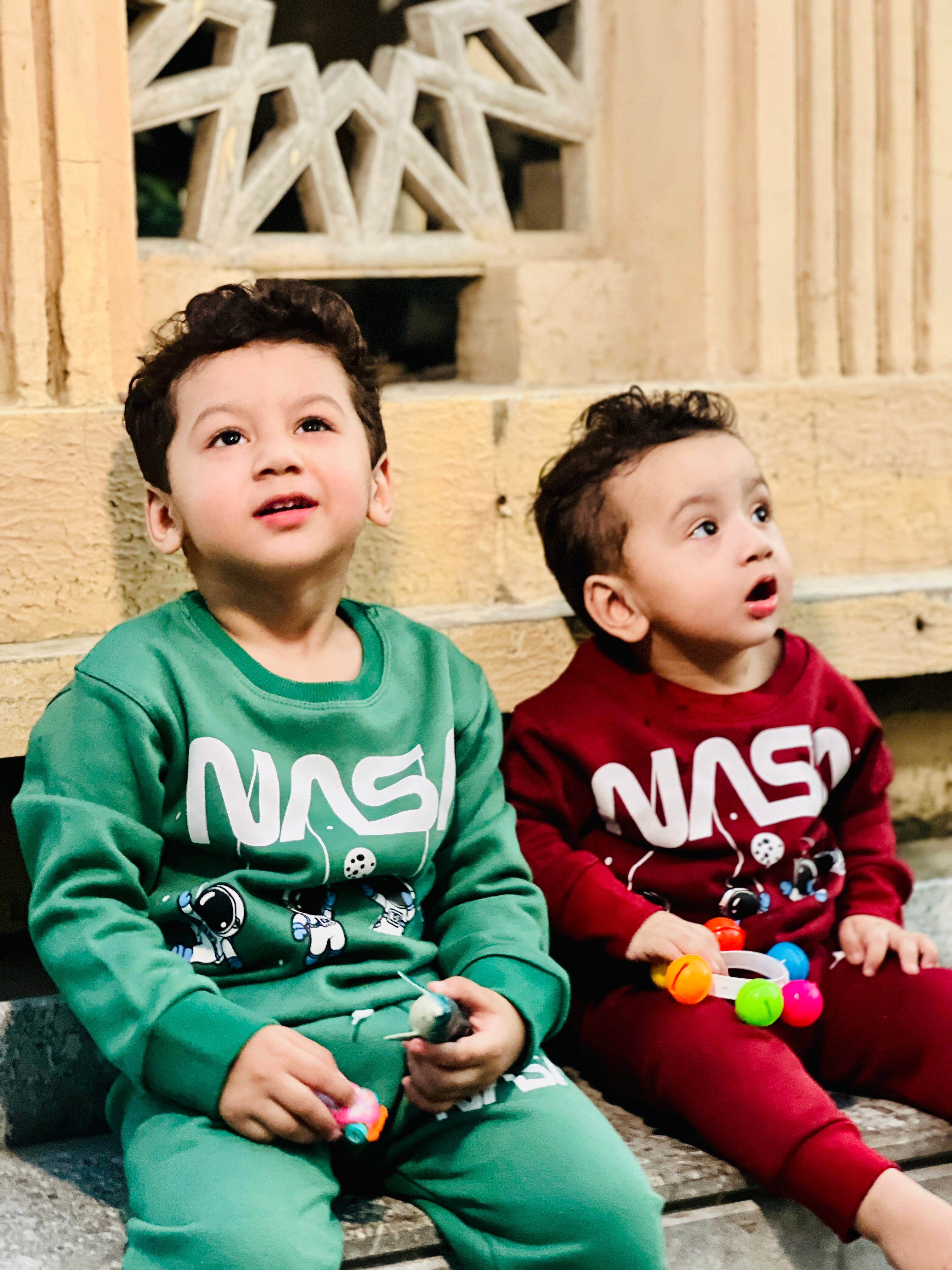 NASA - SWEATSHIRT WITH TROUSER - GREEN