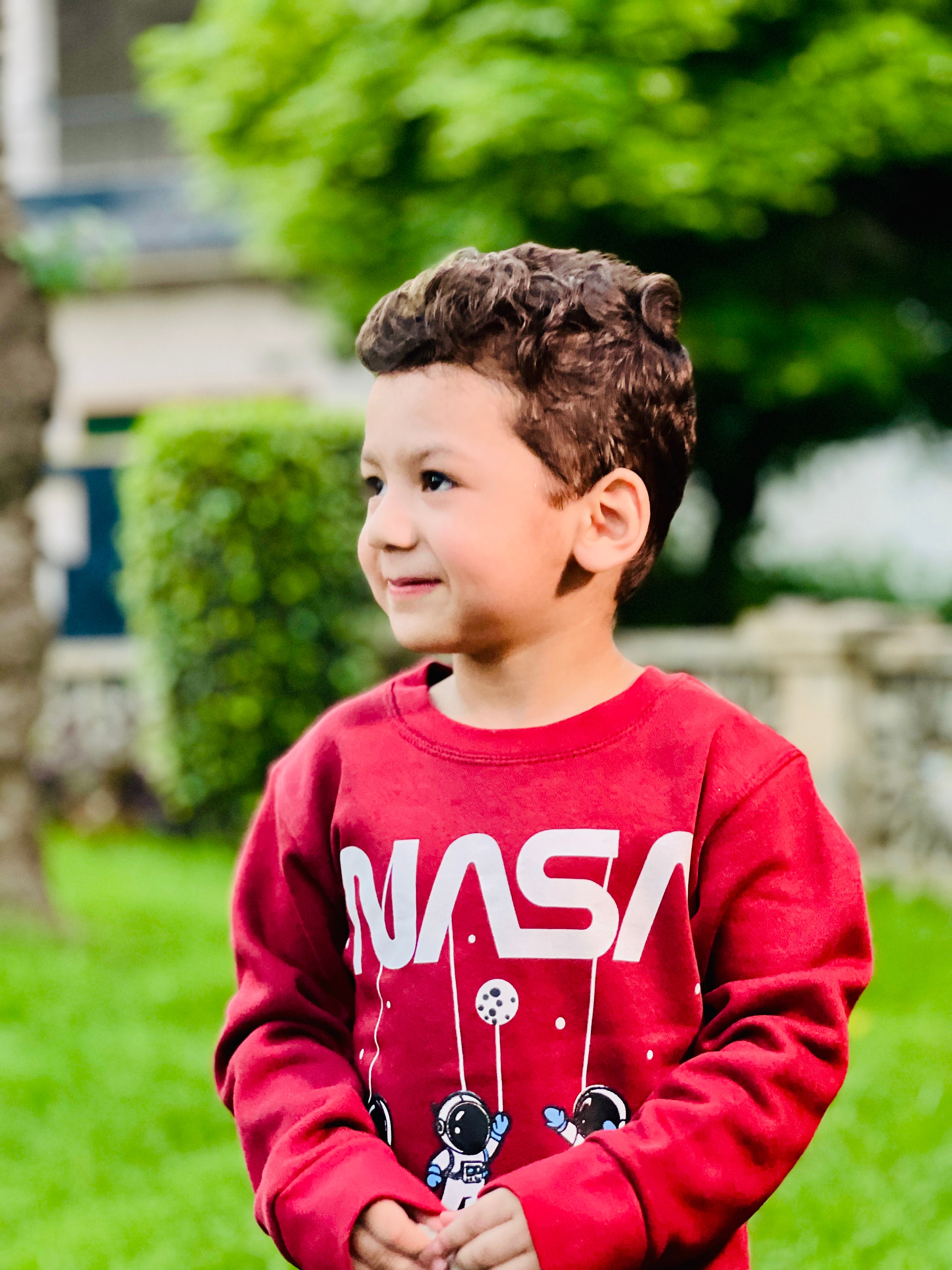 NASA - SWEATSHIRT WITH TROUSER - BURGUNDY